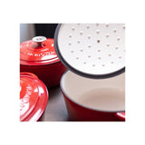 LA NORDICA - Casseruola Cocotte Cucinotta Tonda in Ghisa 24cm | 4 Litri | Con Coperchio | Smaltata | Induzione