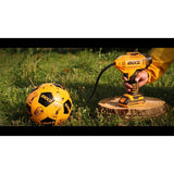 INGCO - Compressore Portatile a Batteria CACLI2018E | 20V | 150 PSI / 10,34 BAR | Luce LED | 3 Adattatori | Solo Corpo