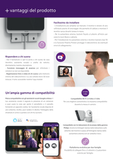 PHILIPS - WelcomeEye Connect 3 531046 | Videocitofono Wi-Fi | Touch 7" | 3K | QR Code | RFID | IP55