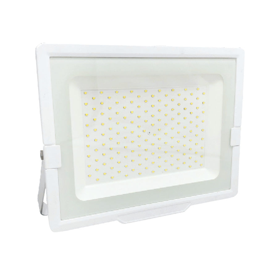 POLIPLAST - Proiettore LED VICKY 150W 6500K | 13.000 Lm | IP65 | 185-265V | Alluminio | Esterno | Nero o Bianco