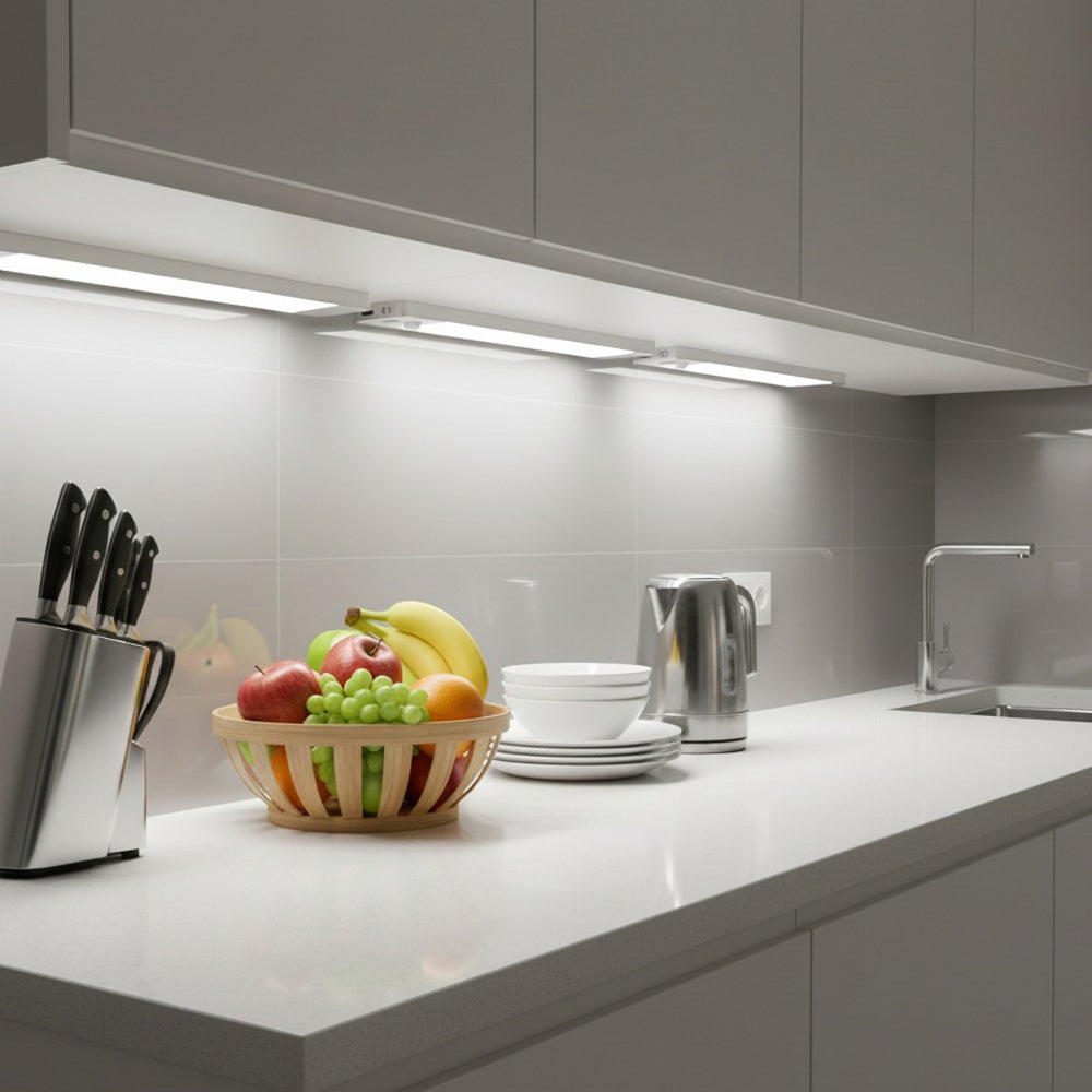 LinkLed Magnetische LED-Unterbauleuchte mit PIR-Dämmerungssensor, 30 cm – i-Cab LED