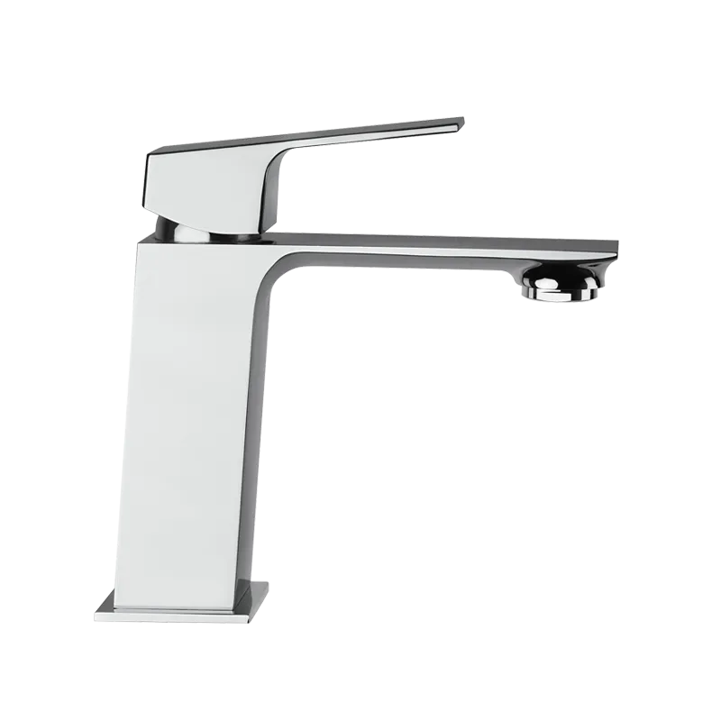 Mamoli Chrome finish basin mixer with Blade click-clack waste