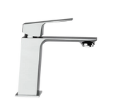 Mamoli Chrome finish basin mixer with Blade click-clack waste