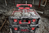 MILWAUKEE - PACKOUT Organizer XL 4932478625 | IP65 | Coperchio Trasparente | Vaschette Modulari