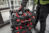 MILWAUKEE - PACKOUT Organizer XL 4932478625 | IP65 | Coperchio Trasparente | Vaschette Modulari