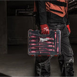MILWAUKEE - Set Giraviti Tri-lobe S/Driver 4932471808 | 10 Pezzi | PZ+PH+SL | Lama Esagonale Magnetica