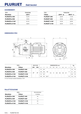 PEDROLLO – Elettropompa Multigirante Autoadescante PLURIJETm 4/100 | 1,0 HP | 130 l/min | Prevalenza 52m | Inox AISI 304