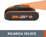 Batterie lithium WORX 20V 2,0Ah - WA3639
