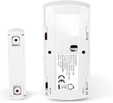 AVIDSEN - Sensore Wireless a Contatto Magnetico 100723 | Rilevatore Apertura Porte e Finestre | Portata 100m | Compatibile Kit 127055/100731/100720