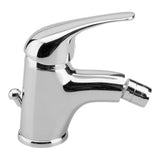 GS RUBINETTERIE - Miscelatore Monocomando Bidet Ecoline 5364 | Doccetta Orientabile | Scarico Incluso | Made in Italy