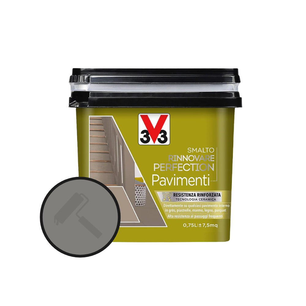 V33 - Smalto Rinnovare Perfection Pavimenti | Tecnologia Ceramica | Piastrelle Marmo Gres Parquet | 5 Colori