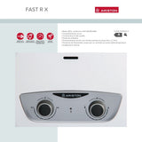 Ariston FAST RX – Scaldacqua a Gas Istantaneo a Camera Aperta 11 Litri | Accensione Elettronica