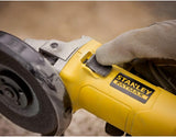 STANLEY FATMAX - Smerigliatrice Angolare 115mm 600W FMEG615-QS | 12.000 giri/min | Mandrino M14 | CE