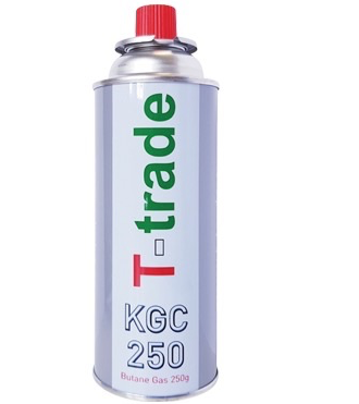 Cartuccia Gas Butano 250g 340208 | 425ml | Attacco Baionetta | EN 417 | Per Stufe e Fornelli Campeggio