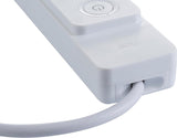 ROSI - Multipresa Emilia Specialist RS8422B | 4 Prese Schuko 10/16A | Interruttore | Cavo 1,5m | Made in Italy