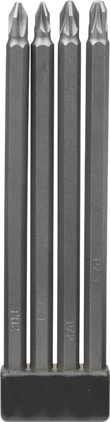 Set Inserti 4 pezzi lunghezza 150 mm, extra lungo con gambo 1/4 - KWB