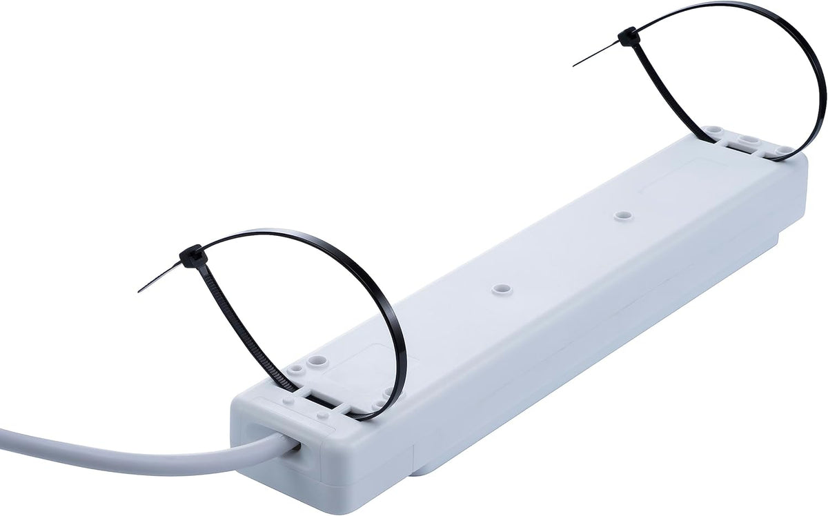 ROSI - Multipresa Emilia Specialist RS8422B | 4 Prese Schuko 10/16A | Interruttore | Cavo 1,5m | Made in Italy