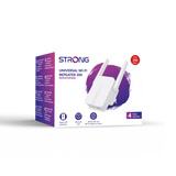 STRONG - Repeater Wi-Fi Universale 300S | 300 Mbps | 2,4 GHz | 2 Antenne | LED Segnale | WPA2-PSK