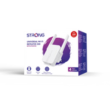 STRONG - Repeater Wi-Fi Universale 300S | 300 Mbps | 2,4 GHz | 2 Antenne | LED Segnale | WPA2-PSK