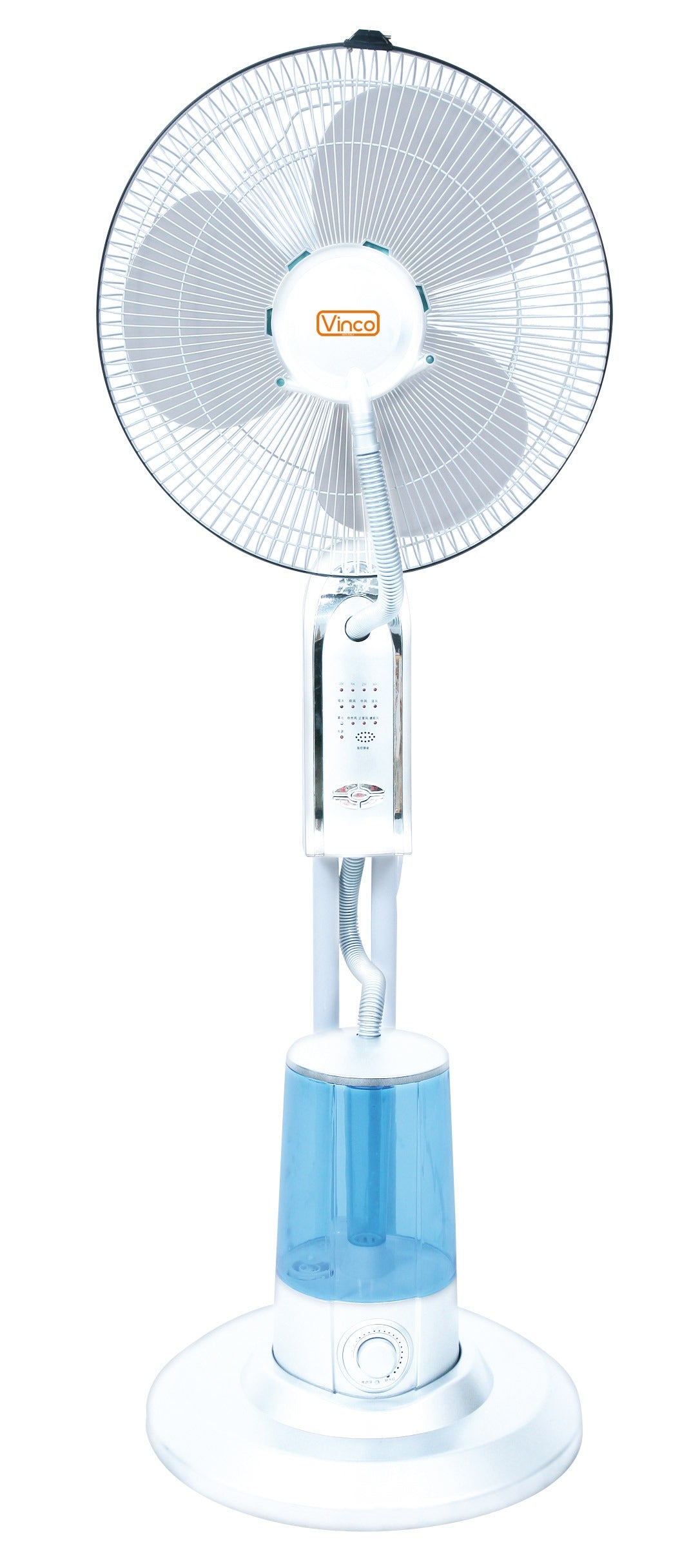 VINCO - Ventilatore Nebulizzatore 70717 | 75W | Ø40cm | 3,2L | Telecomando | Timer