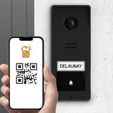 EXTEL - Videocitofono Wireless Connesso Wave 3 | Wi-Fi | Impronta Digitale | QR Code | App ExtelConnect | 350m | SKU 720337