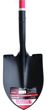 SandriGarden - Badile a Punta Acuta SG-B10A 72110-10 | Manico Fibra di Vetro 104cm | Acciaio Carbonio | Impugnatura D PP