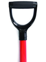 SandriGarden - Badile a Punta Acuta SG-B10A 72110-10 | Manico Fibra di Vetro 104cm | Acciaio Carbonio | Impugnatura D PP
