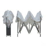 Tonnelle de marché 3x4,5m | Structure métal | Toile 210D Oxford PVC | Sac de transport