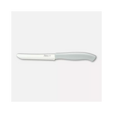 COLTELLERIE PAOLUCCI - Set 6 Couteaux de Table Lame Dentelée 11 cm GENIUS | Acier Inoxydable | Fabriqué en Italie | Lave-vaisselle | Manche Polypropylène