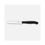 COLTELLERIE PAOLUCCI - Set 6 Couteaux de Table Lame Dentelée 11 cm GENIUS | Acier Inoxydable | Fabriqué en Italie | Lave-vaisselle | Manche Polypropylène