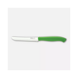 COLTELLERIE PAOLUCCI - Set 6 Couteaux de Table Lame Dentelée 11 cm GENIUS | Acier Inoxydable | Fabriqué en Italie | Lave-vaisselle | Manche Polypropylène