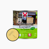 V33 - Impregnante Protettivo Expert all'Acqua in Gel Effetto Cera 0,75 Lt | Legno Esterno e Interno