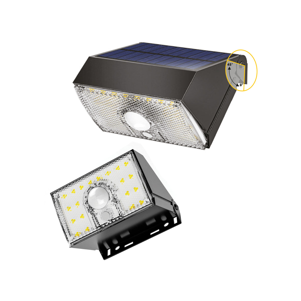 Alcapower 1000lm Solar LED Wall Light with PIR + Twilight Sensor – SWL11 [929603]