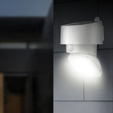 ALCAPOWER - Proiettore Faro LED Solare Orientabile SWL-12 929604 | 2000lm | 3 Modalità | PIR + Crepuscolare | 3000-4000K