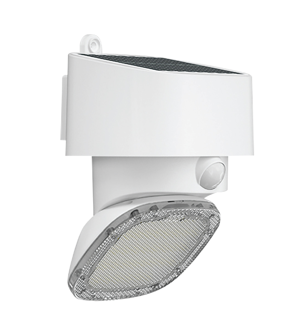 ALCAPOWER - Proiettore Faro LED Solare Orientabile SWL-12 929604 | 2000lm | 3 Modalità | PIR + Crepuscolare | 3000-4000K