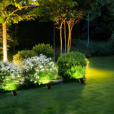 Alcapower 500lm Solar LED Spotlight with Spike and Twilight Sensor SWL13
