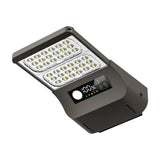 ALCAPOWER - Proiettore Stradale Solare SL56 IP65 6000lm | ALS2.4 | Multifunzione | Sensore Pioggia | Telecomando | 3000K+5700K