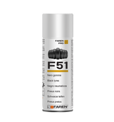 FAREN - Ravvivante Nero Gomme Spray 400ml F51 | Silicone | Auto Moto Nautica Camping | Pratico Immediato Versatile