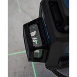 BORMANN Pro - Livella Laser Autolivellante BDM6900 | Raggio Verde | 3x360° | 12 Linee | Portata 30m