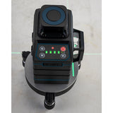 BORMANN Pro - Livella Laser Autolivellante BDM6900 | Raggio Verde | 3x360° | 12 Linee | Portata 30m