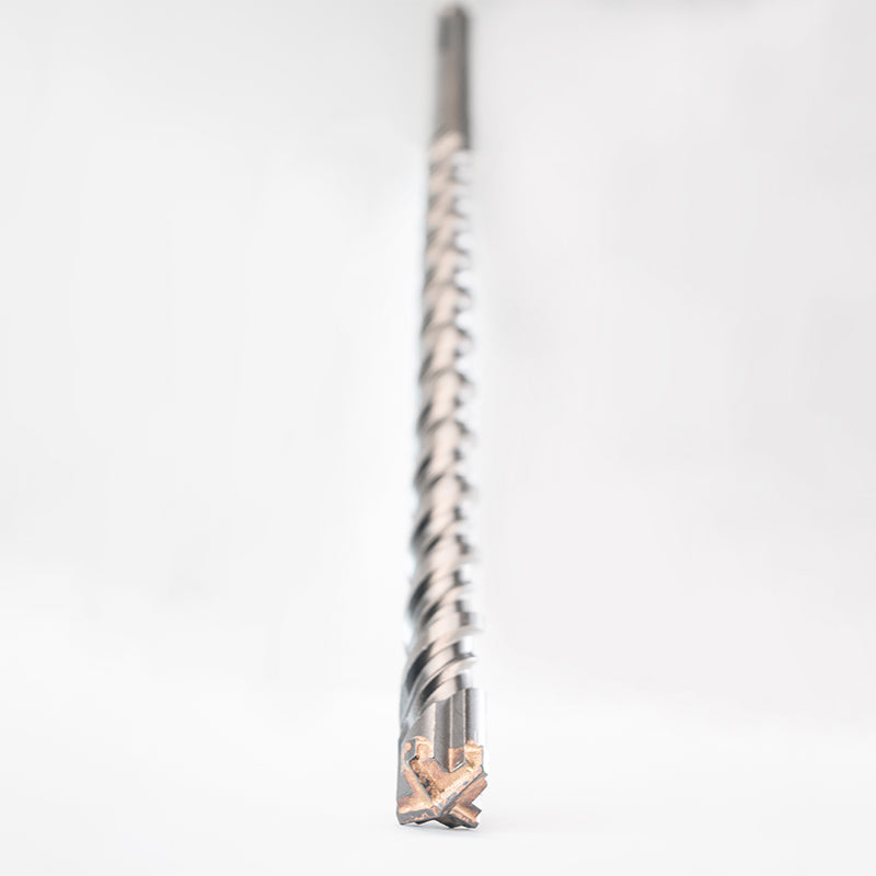 BORMANN Pro - Punta Diamantata SDS-MAX BHT4156 | Φ32x1000mm | 4 Taglienti | Cemento Pietra Muratura