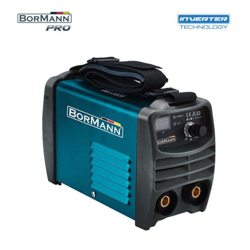 BORMANN - Saldatrice Inverter 170A BIW1570 | Display Digitale | Hot Start | Anti Stick | Elettrodo 4mm