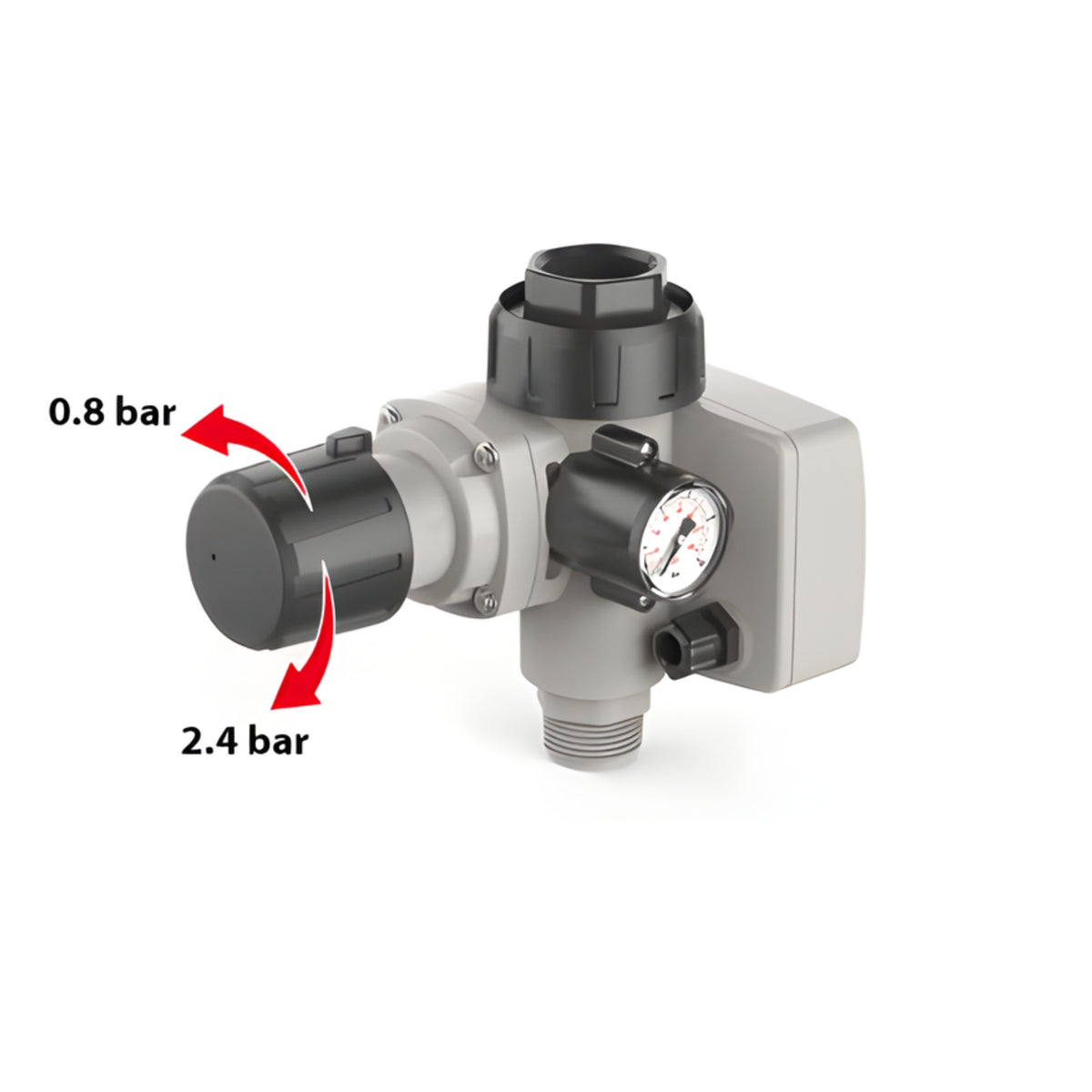 Kit Pedrollo Pompe électrique PKm 60 HP 0,40 + Presflo Vario Régulateur électrique [BUNDLE]