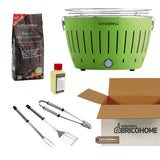 Kit Lotusgrill Barbecue da tavolo CLASSIC + Set 3 Utensili + Carbone + Gel [BUNDLE]
