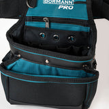 BORMANN Pro - Cintura Portautensili BTB3200 | 12 Tasche | Poliestere 1680D | Impermeabile