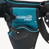 BORMANN Pro - Cintura Portautensili BTB3200 | 12 Tasche | Poliestere 1680D | Impermeabile