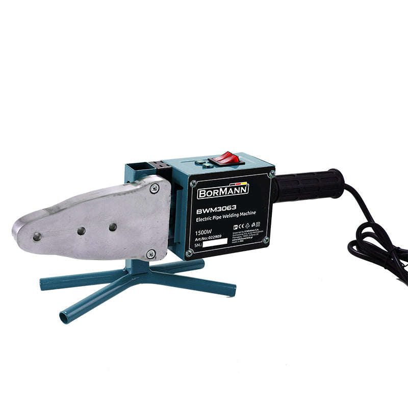 BORMANN - Polifusore per Tubi PPR BWM3063 | 1500W | 6 Matrici 20–63mm | Valigetta Metallo