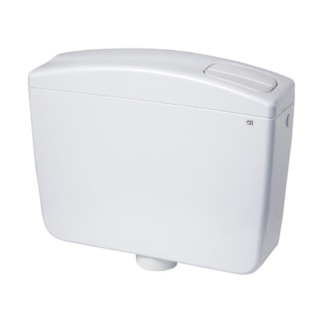 C.R. Beta 2 Rivestita 1032R cassetta WC ultra-piatta bianca con doppio tasto di scarico