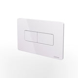 NATIVA Placca Quadro JP1B bianca lucida su sfondo bianco vista laterale