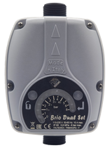 ITALTECNICA - Pressostato Digitale Brio Dual Set | Doppia Regolazione 1-6 Bar | IP65 | 10A | 115-230V | Made in Italy